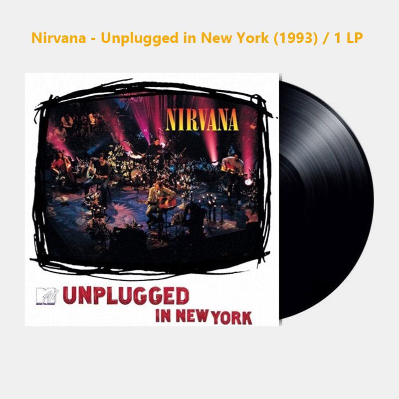 Nirvana - Unplugged in New York (1993)/ 1 LP فروش صفحه گرام نیروانا
